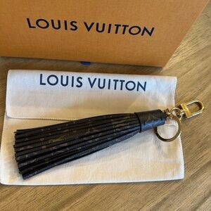 Louis Vuitton Tassel Keychain and Bag Charm